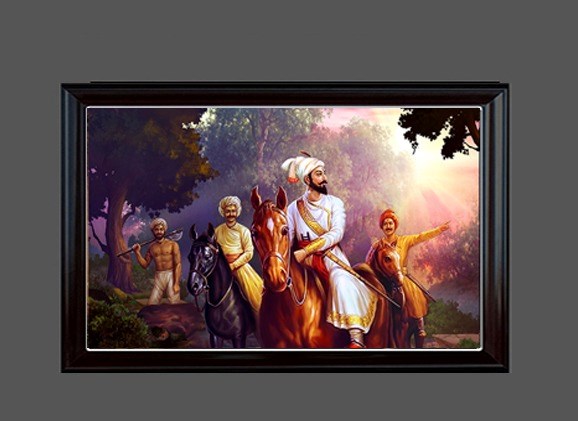 Picture of Beutiful Photo Frame for Shree Chhatrapati Shivaji Maharaj with Mavale